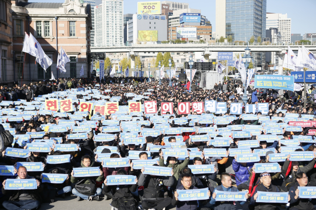 2019년 ‘임금 정상화, 4조2교대 인력충원, 고속철도 통합, 비정규직관련 합의이행’ 파업